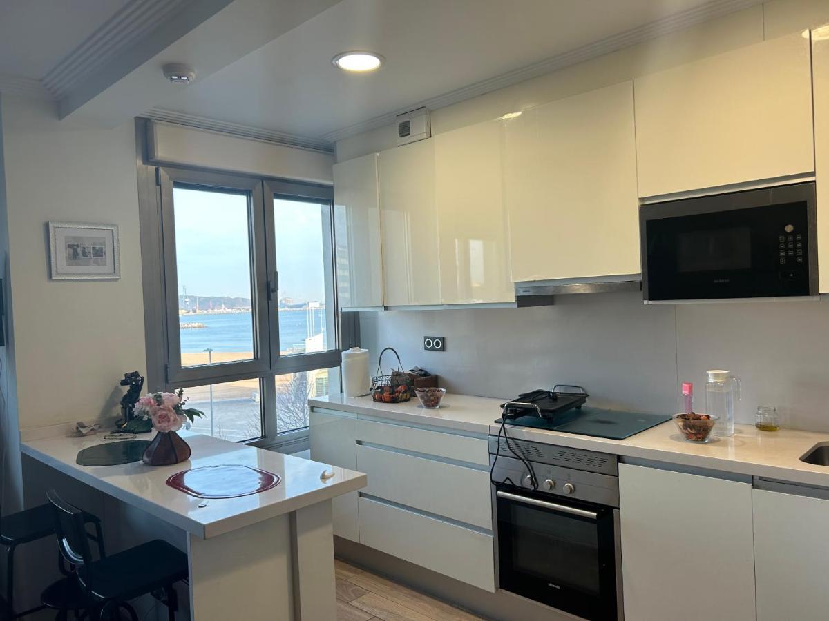 Residencial Playa Poniente 66 De Gijon Lägenhet Exteriör bild